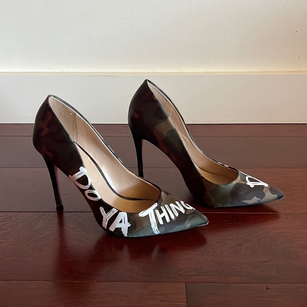 Aldo Dominya Camo Pumps